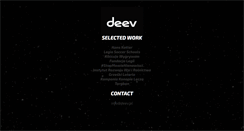 Desktop Screenshot of deev.pl